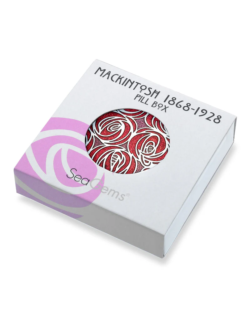 Charles Rennie Mackintosh Rose Motif Pill Box - Image 2