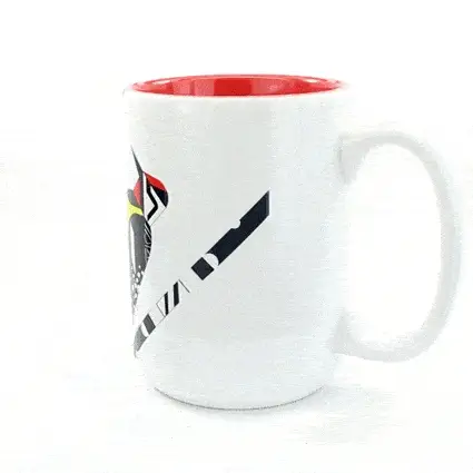 Charley Harper Yellow-Bellied Sapsucker Mug - Image 2
