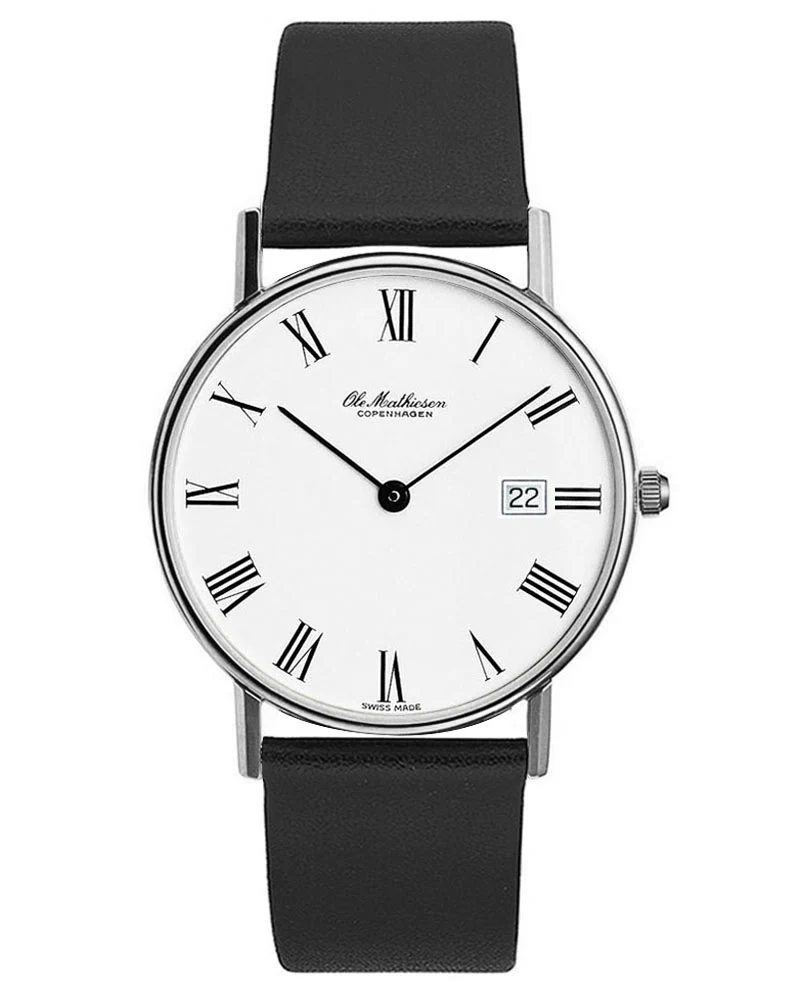 Classic Series Watch with Date by Ole Mathiesen - Image 3