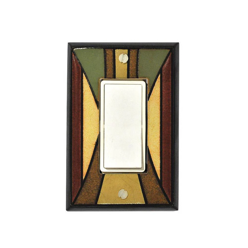 Craftsman Ceramic Tile Switch Plate - Image 4