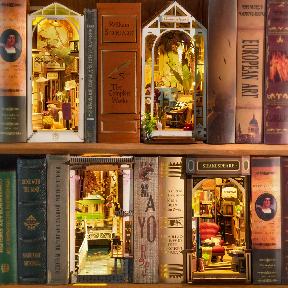 DIY Book Nook Kit - Bookstore - Image 6