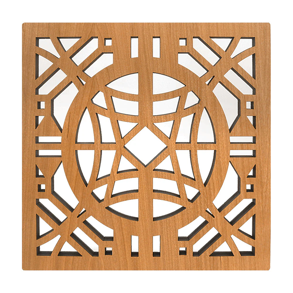 Frank Lloyd Wright Chauncey Williams Wood Trivet - Image 3