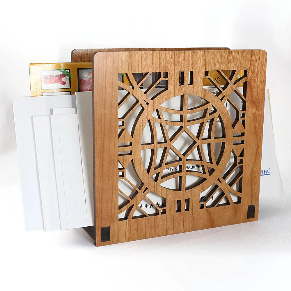 Frank Lloyd Wright Chauncey L. Williams Napkin Holder or Letter Holder - Image 3
