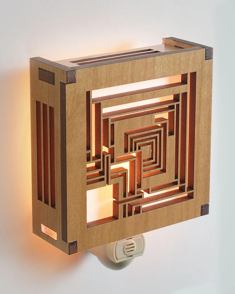 Frank Lloyd Wright Ennis House Night Light - Image 3