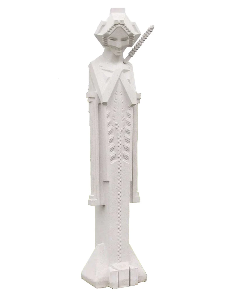 Frank Lloyd Wright Full Size Sprite Sculpture with Sceptre - Image 3