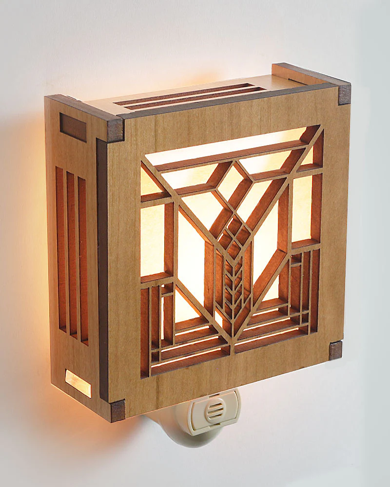 Frank Lloyd Wright Lake Geneva Night Light - Image 3