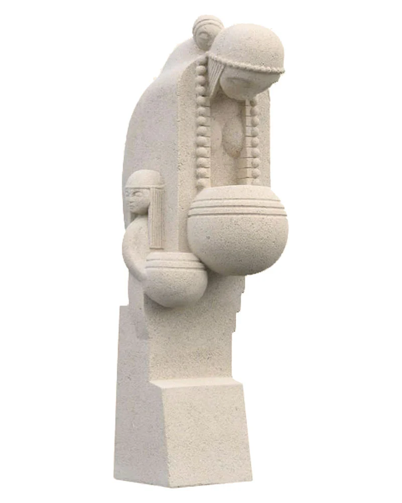 24" Frank Lloyd Wright Nakoma Sculpture - Image 3
