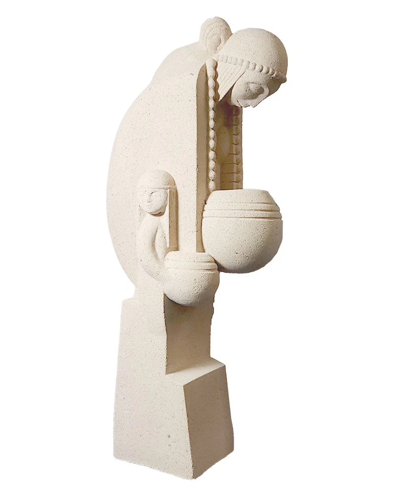 24" Frank Lloyd Wright Nakoma Sculpture - Image 5