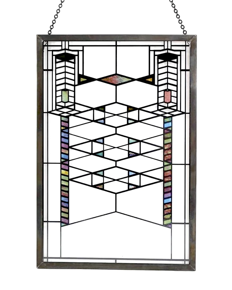Frank Lloyd Wright Robie Stained Glass Suncatcher - Image 3