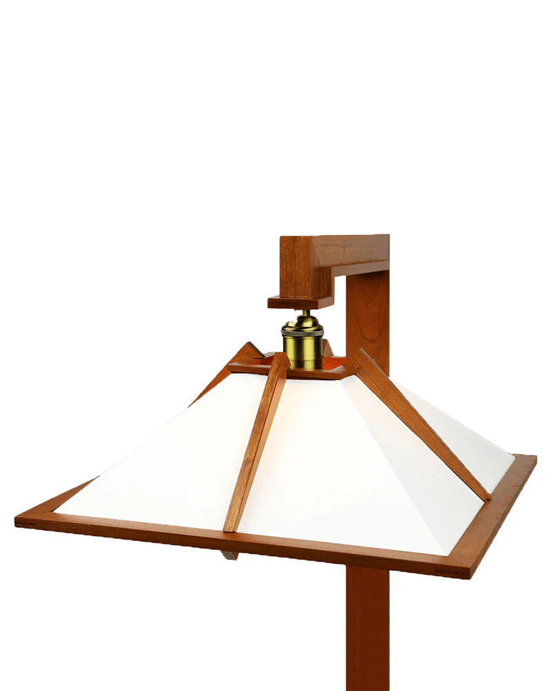 Frank Lloyd Wright Taliesin 1 Table Lamp - Cherry - Image 4