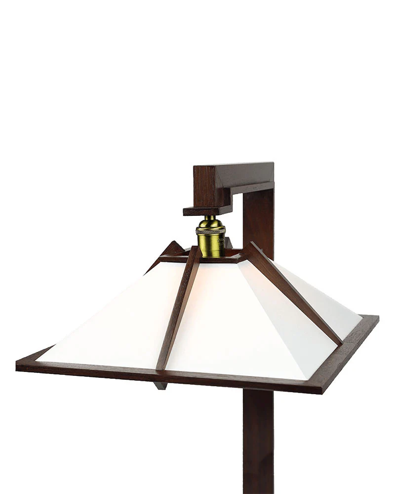 Frank Lloyd Wright Taliesin 1 Table Lamp - Walnut - Image 4