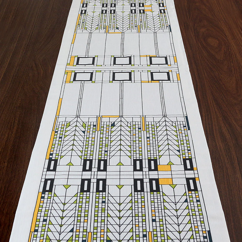 Frank Lloyd Wright Tree of Life Table Runner - Image 3