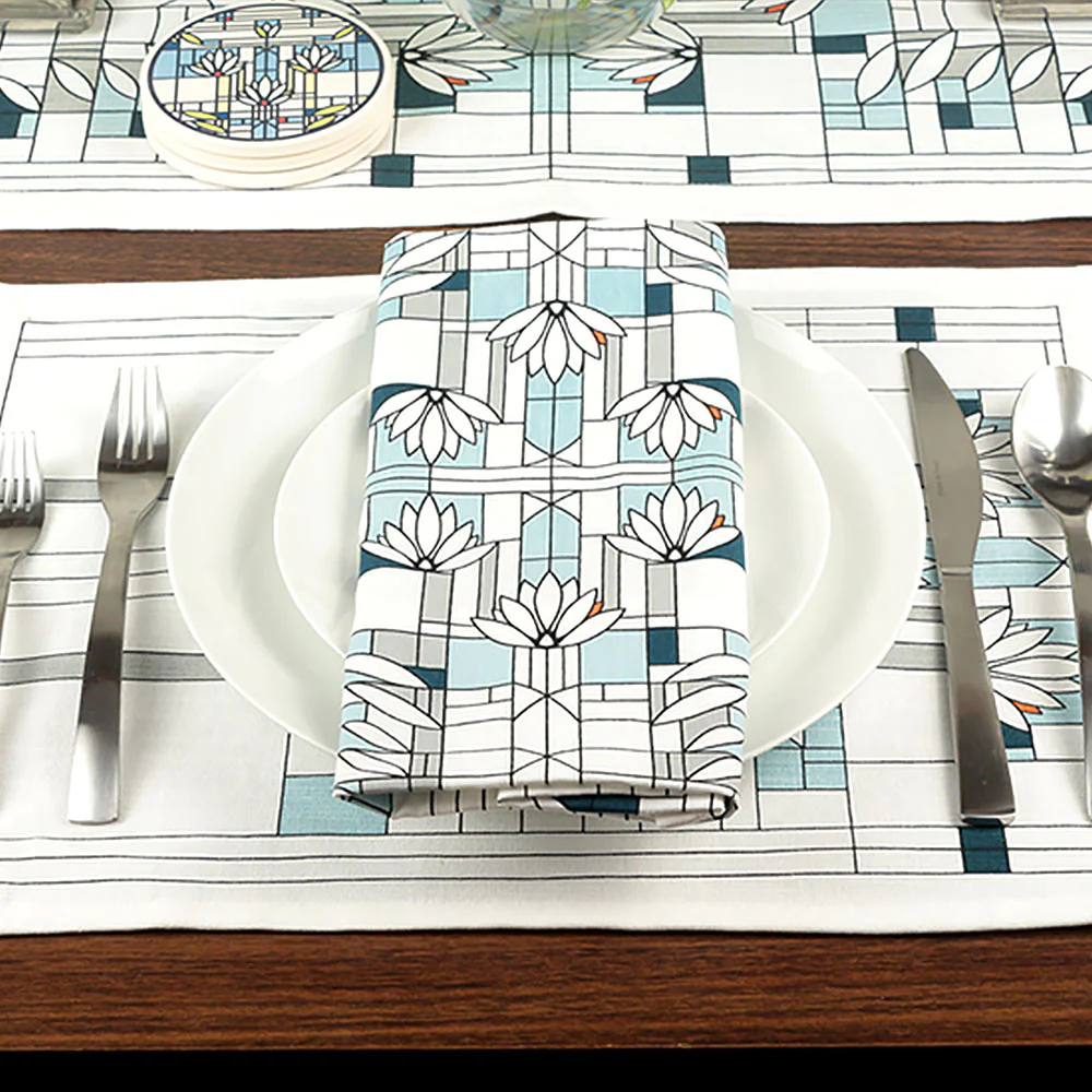 Frank Lloyd Wright Waterlilies Placemat - Image 4