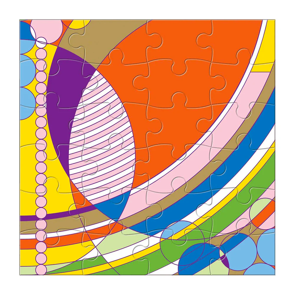 Frank Lloyd Wright Wood Puzzles - Set of 6 - Image 4