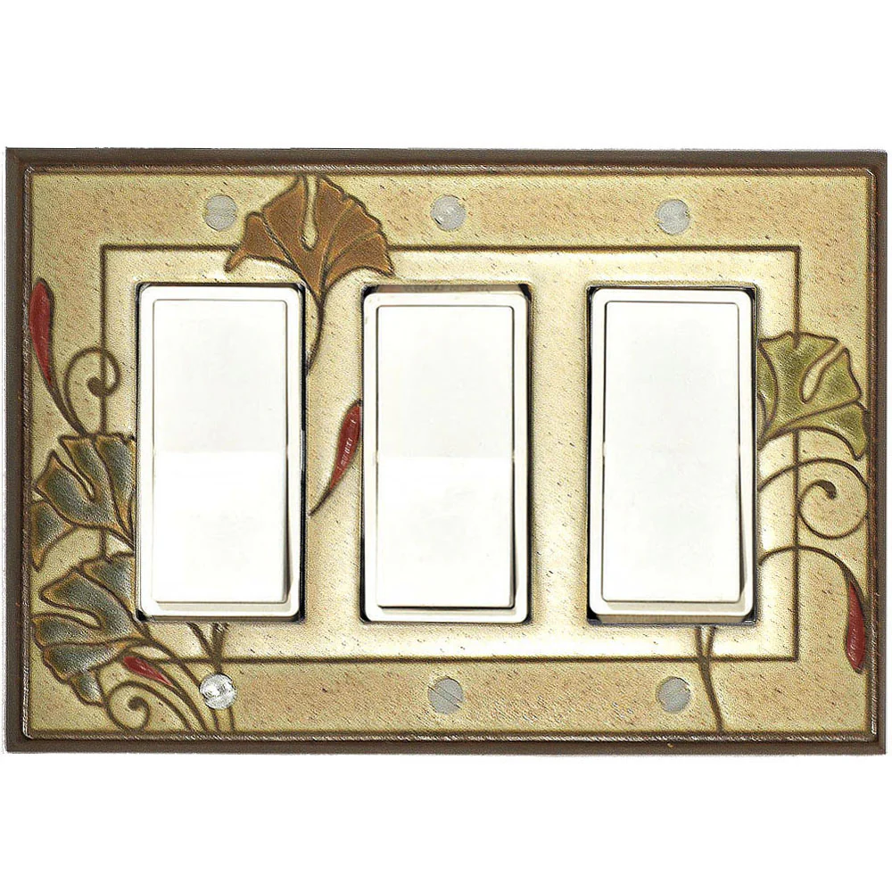 Ginkgo Ceramic Tile Switch Plate - Image 7