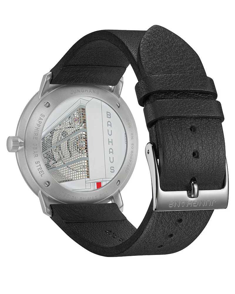 Junghans Max Bill Automatic Bauhaus Watch 027/4009.02 - Image 4