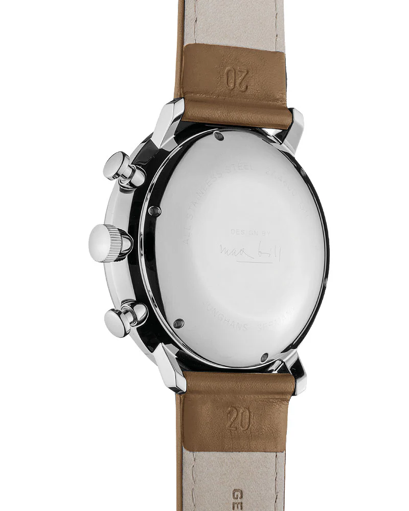Junghans Max Bill Chronoscope Watch 027/4502.02 - Image 3