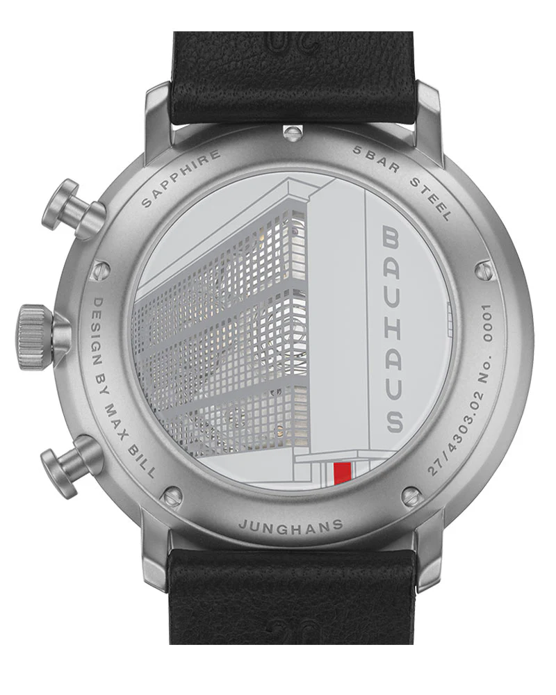 Junghans Max Bill Chronoscope Watch 027/4303.02 - Image 5