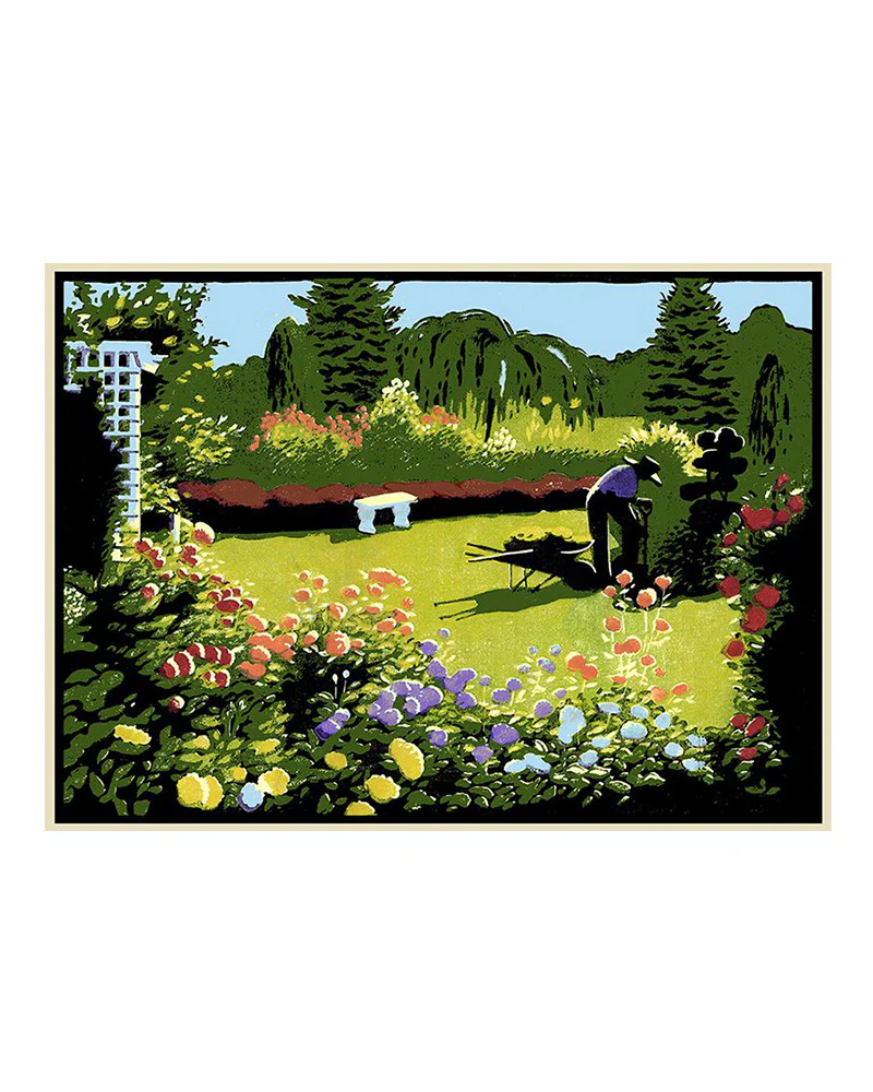 Laura Wilder The Gardener Framed Giclée Print - Image 2