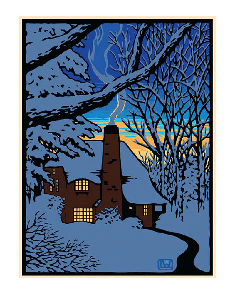 Laura Wilder The Gloaming Framed Mini Giclée Print - Image 2