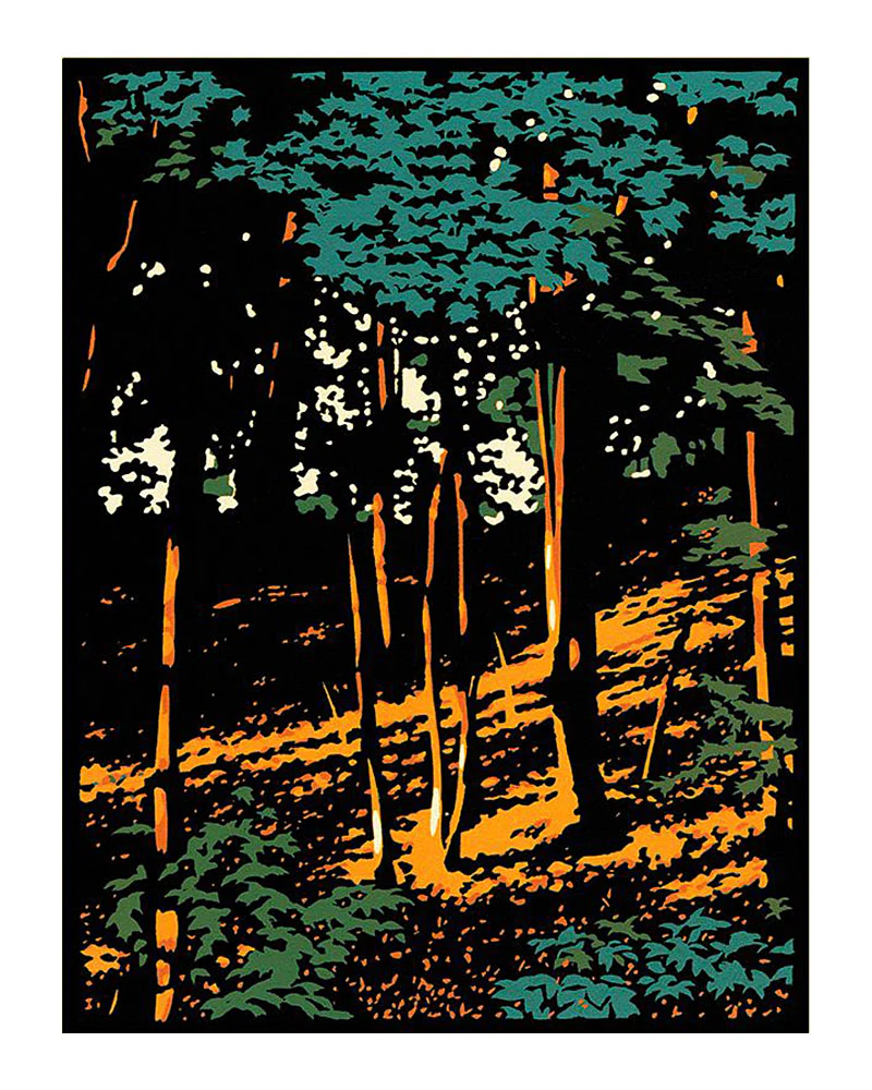 Laura Wilder Woods Set Framed Giclée Prints - Square - Image 3