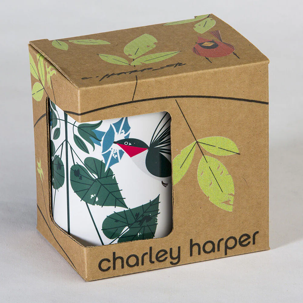 Charley Harper Little Sipper Hummingbird Mug - Image 4