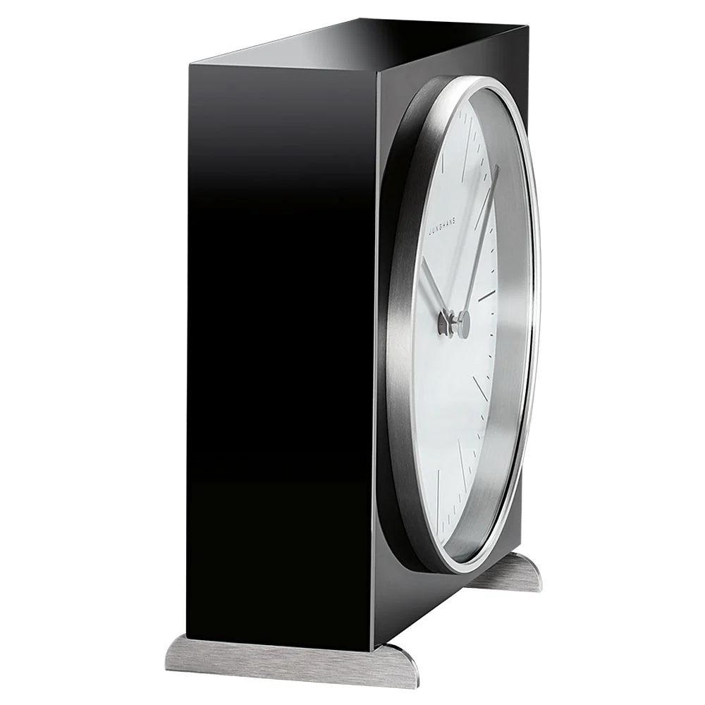 Max Bill Table Clock - Black - Image 3