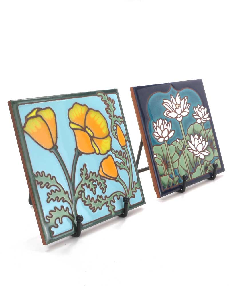 Tile Display Stand - Black Metal - Image 2