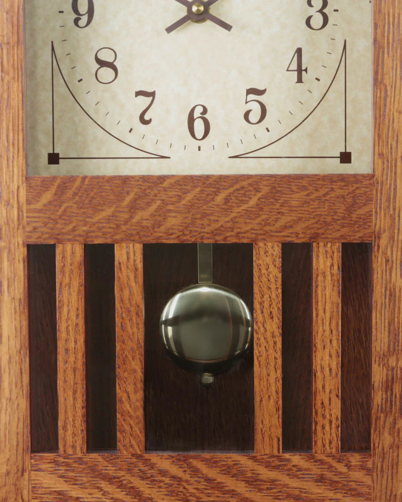 Amish Craftsman Mission Mantel Clock - Image 5