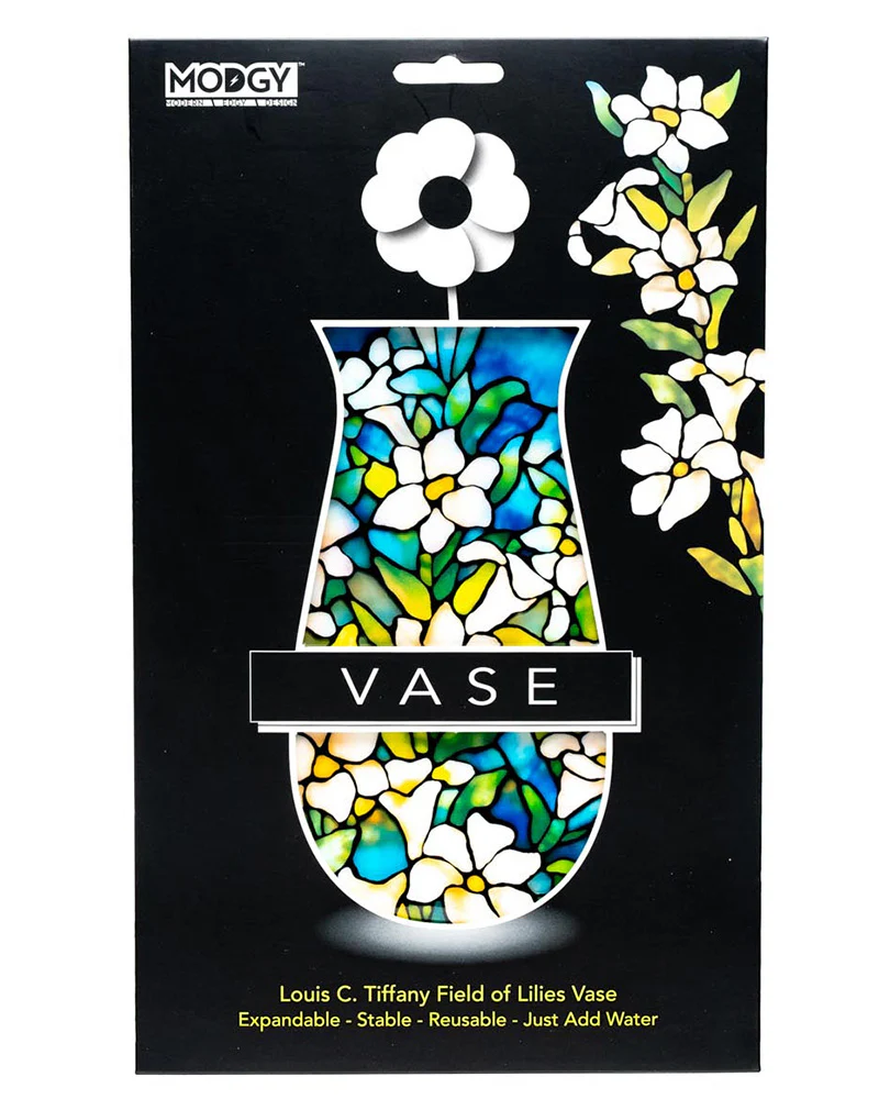 Modgy Louis C. Tiffany Field of Lilies Expandable Vase - Image 6