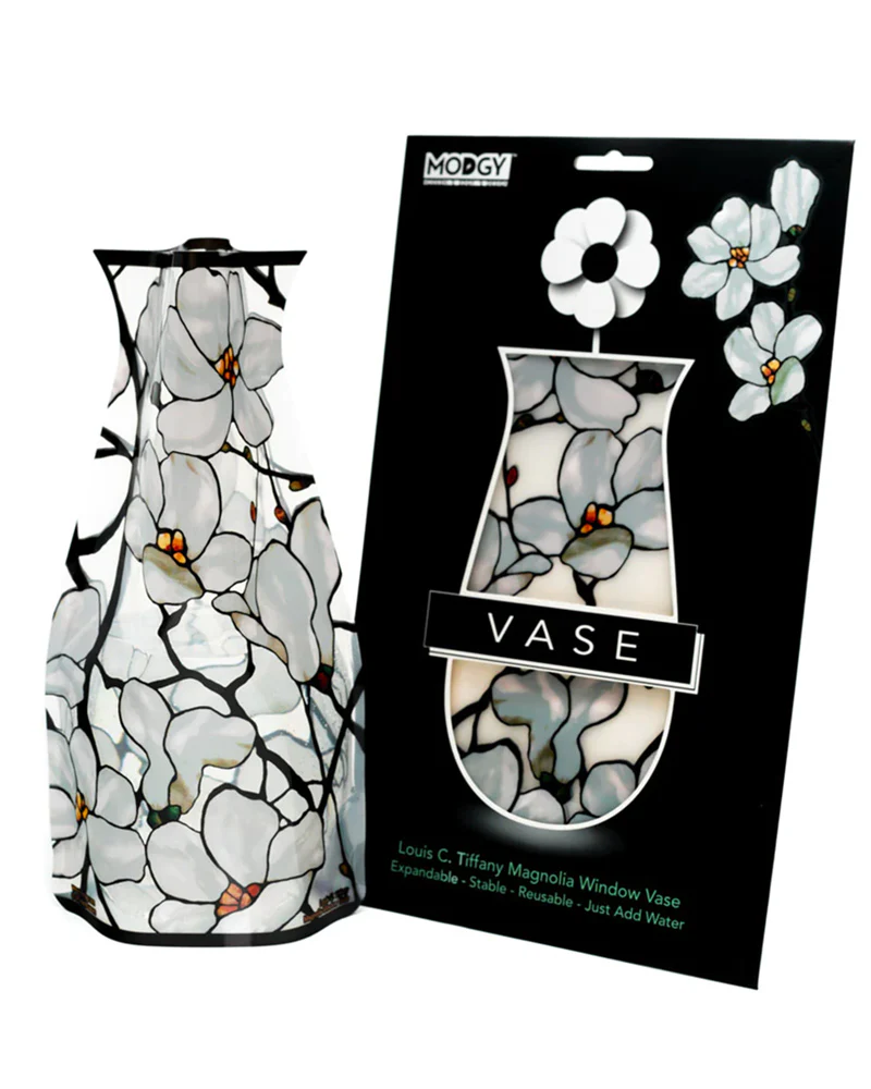 Modgy Louis C. Tiffany Magnolia Expandable Vase - Image 6
