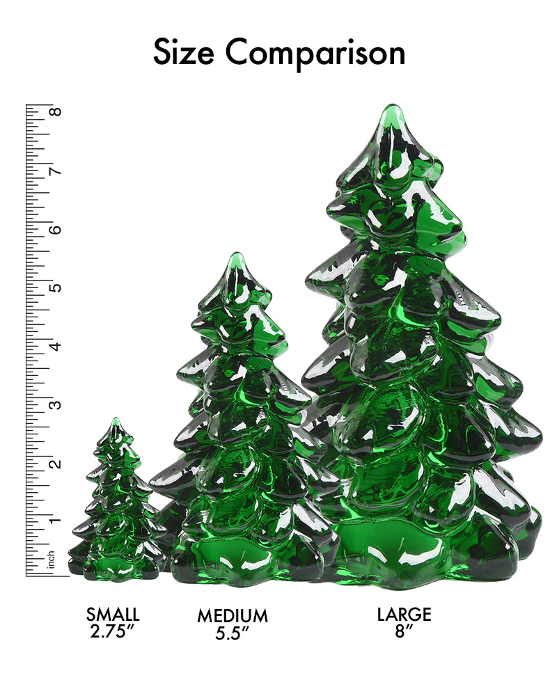 Mosser Glass Holiday Tree - Green Large - Image 4