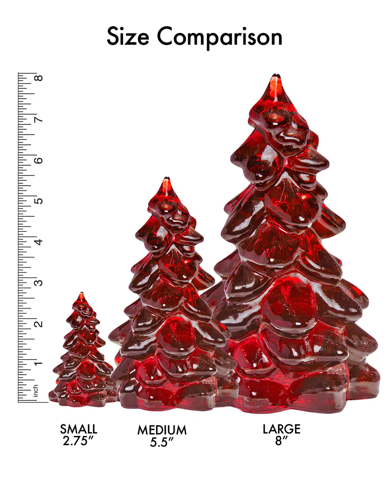 Mosser Glass Holiday Tree - Red Large - Image 4
