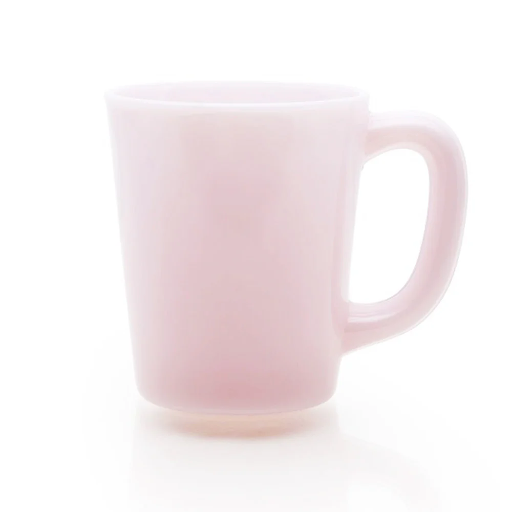 Mosser Glass Set of Two 9oz Mugs - Tuscan Pink - Image 3