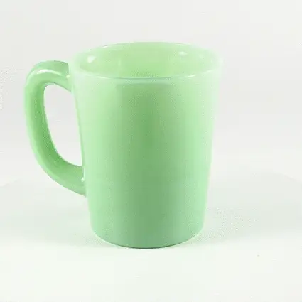 Mosser Glass Set of Two 9oz Mugs - Jadeite - Image 2
